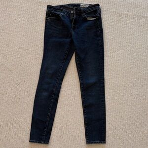 AG Dark Indigo Skinny Jeans